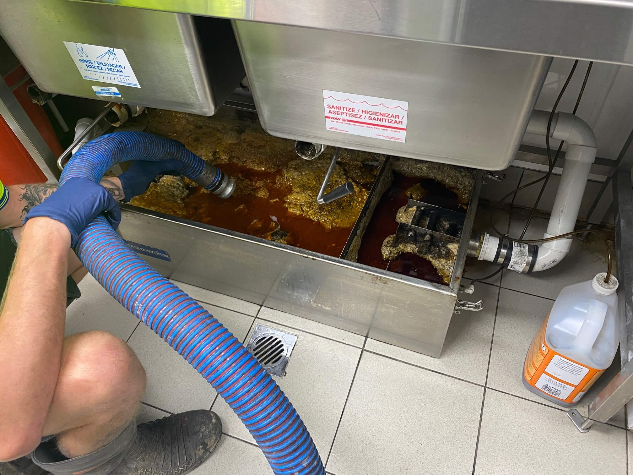 Grease Trap Cleaning in Granger